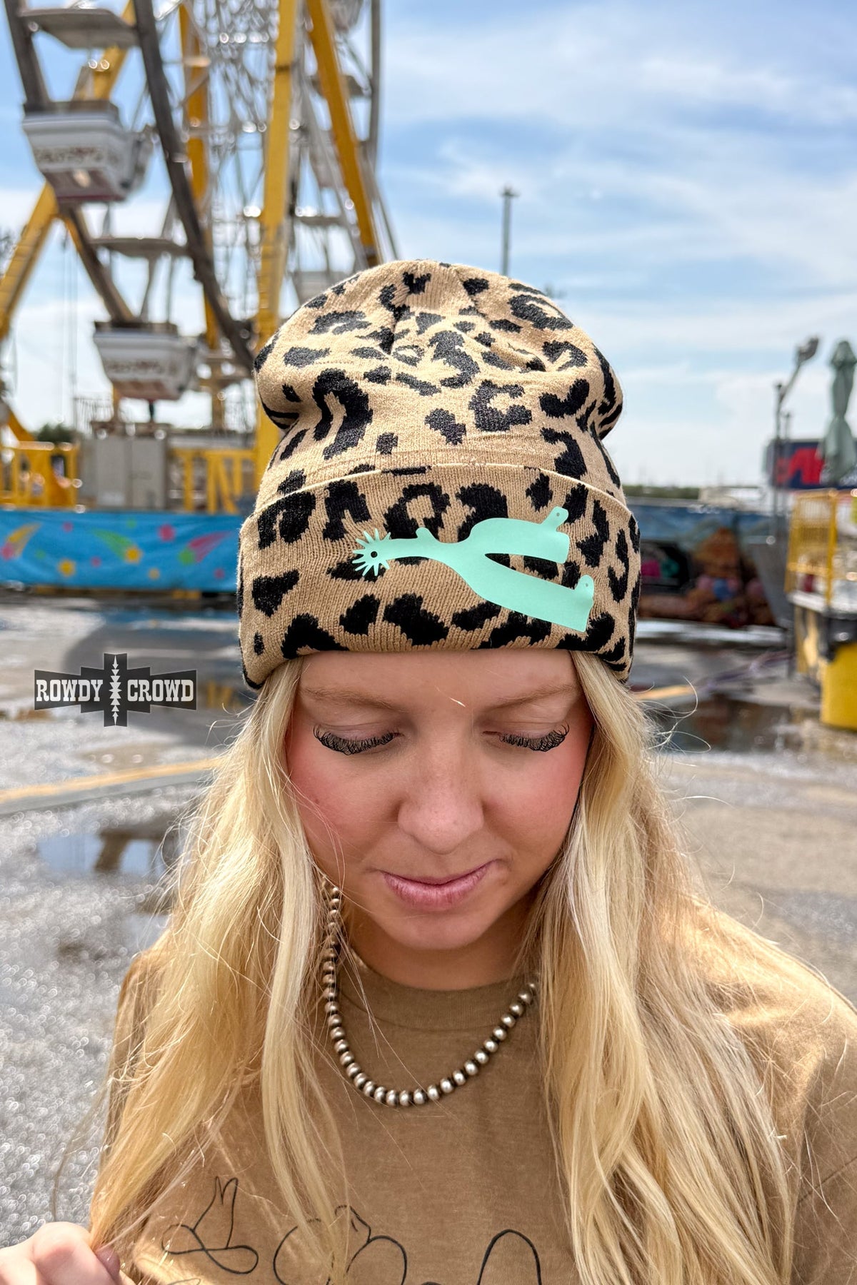 Leopard Spur Beanie