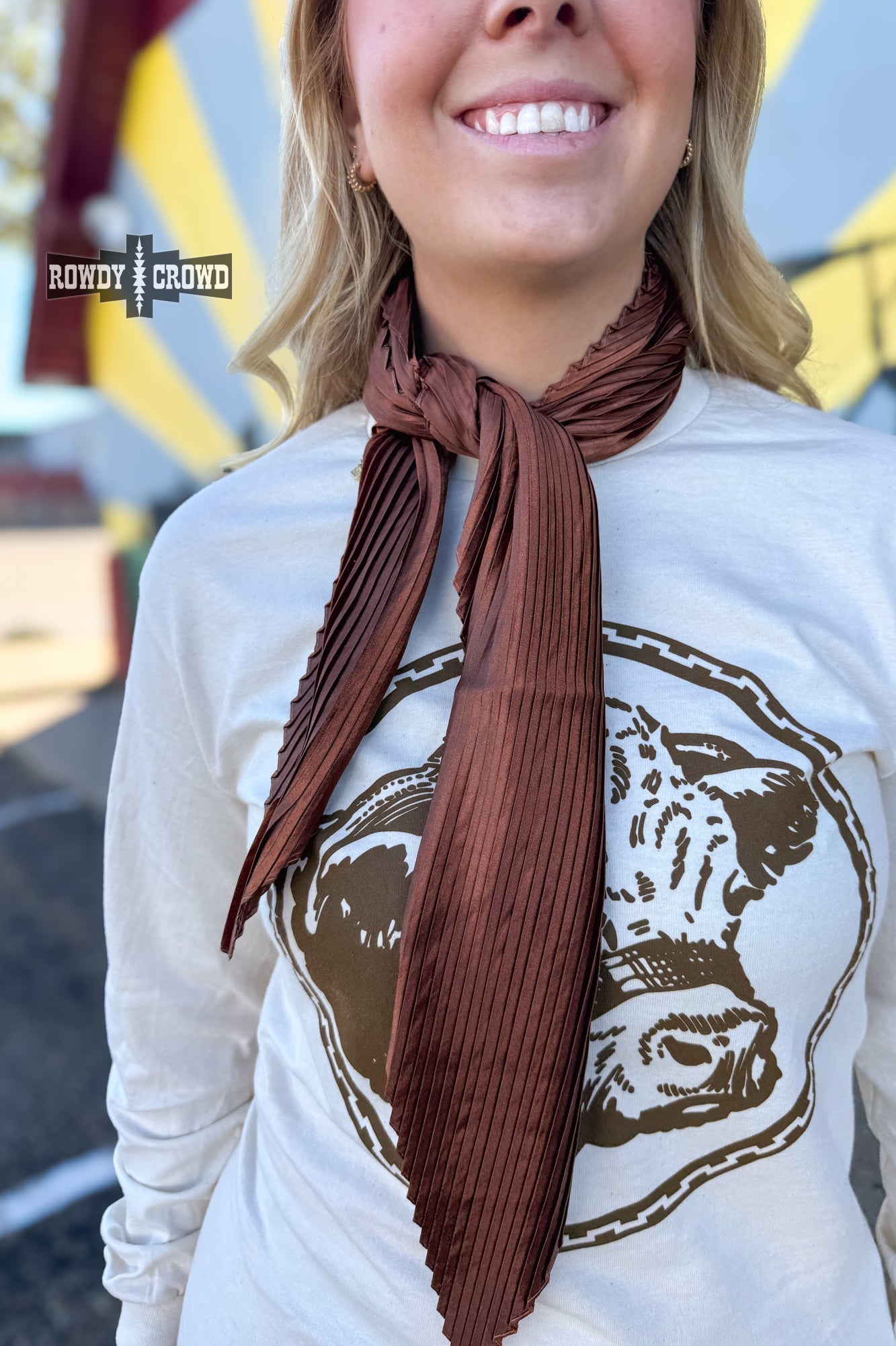 Pasadena Pleated Wild Rags