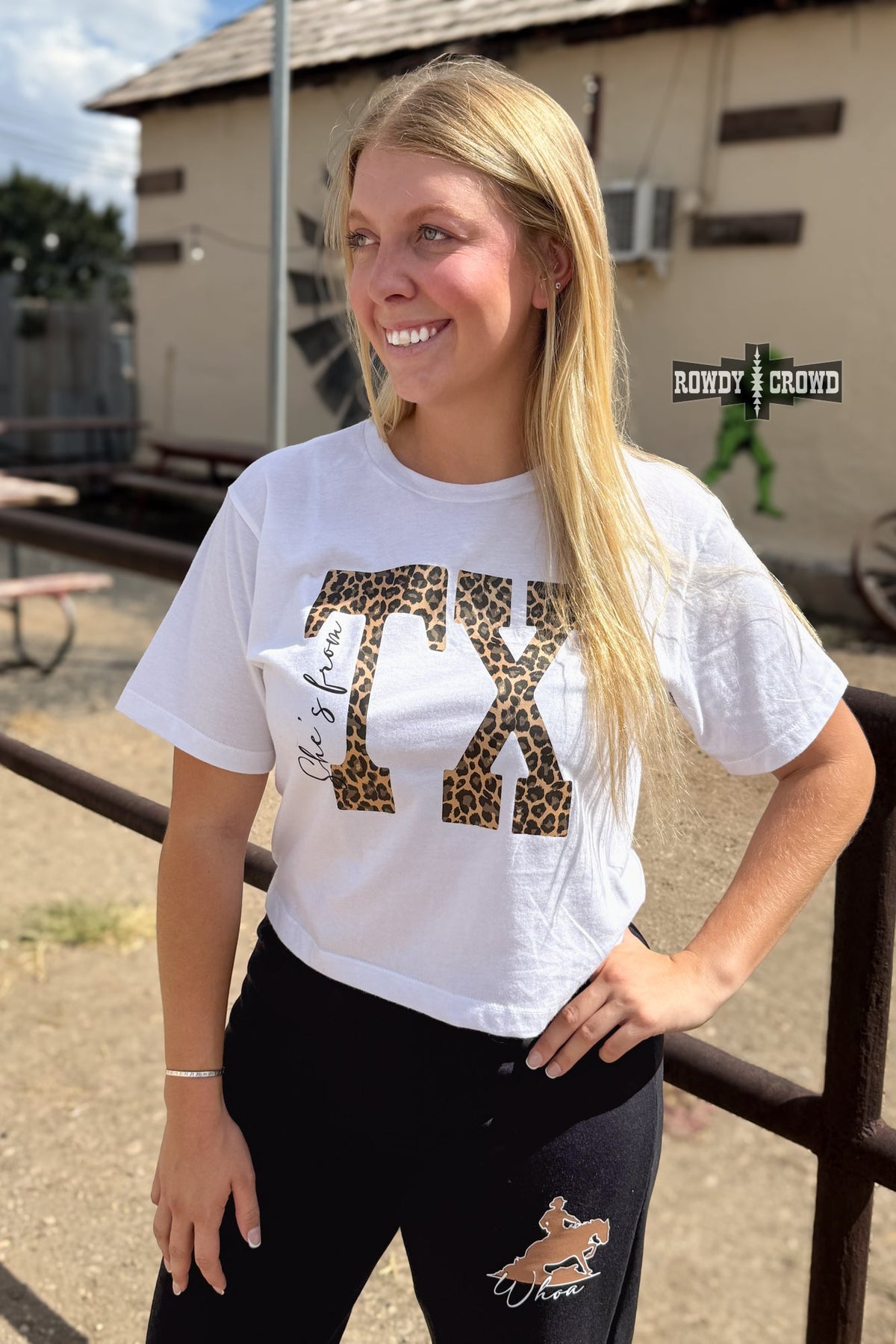 She's From TX Boxy Tee
