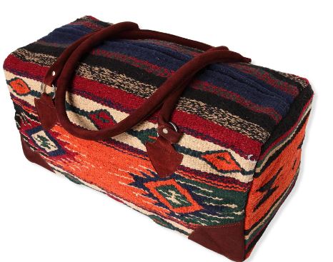 Southwest Muti Colored Weekender Bag