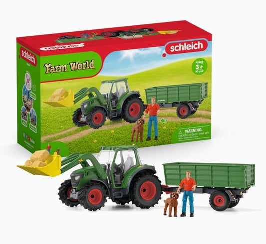 Tractor with Trailer Farm Toy